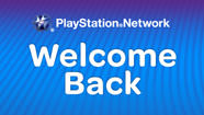 Playstation Network : Welcome back