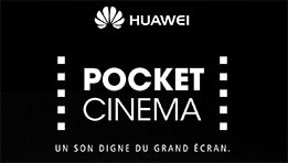 Soirée Pocket Cinema avec la tablette Mediapad M2 de Huawei