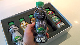 Volvic Star Wars : présentation du coffret et des bouteilles
