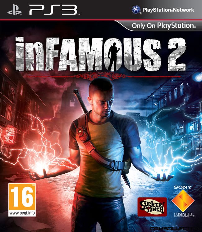 InFAMOUS 2 : Pochette avant