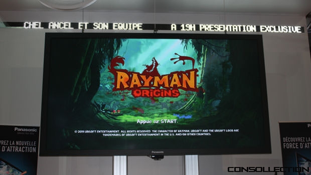 Panasonic TH-152UX1 au Paris Games Week 2011