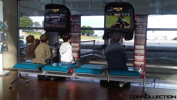 PlayStation 3 au terminal 3 de Roissy Paris-Charles de Gaulle