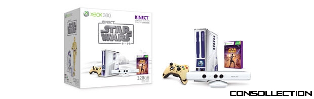 Xbox 360 Kinect Star Wars en édition limitée