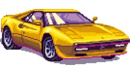 Test 80's Overdrive sur PC. Un jeu de course retro dans le style Out Run