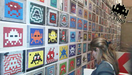 Invader 1000 - Exposition à La Générale