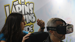The Lapins Crétins VR-Ride avec Oculus Rift