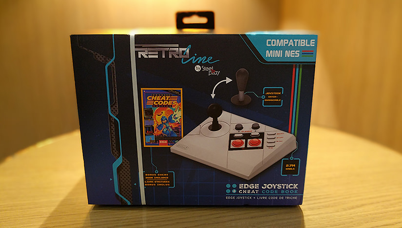 Joystick Steelplay Edge : Un stick arcade pour la Mini Nes Nintendo