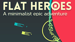 Test Flat Heroes : un jeu entre plateforme et manic shooter
