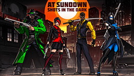 Test de At Sundown Shots in the Dark. Un shooter compétitif très obscure