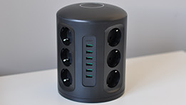Test du PowerHub XL : une multiprise cylindrique très efficace