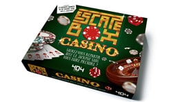 Avis Escape Box Casino. Un jeu d'aventure édité par 404 éditions