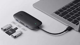 Test de l'adaptateur 8 en 1 de AUKEY. Un hub élégant mais surtout polyvalent