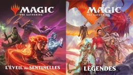 Magic: Légendes et Magic: L'éveil des sentinelles, deux ouvrages disponibles chez Larousse