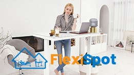 Découvrez mon avis concernant le bureau assis debout de la marque FlexiSpot : idéal pour le télétravail et le gaming