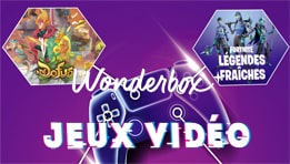 Découvrez le premier coffret cadeau dédié à l'univers du jeu vidéo par Wonderbox