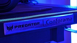 Acer dévoile sa gamme Predator distribuée exclusivement chez Conforama constituée de bureaux gaming, de fauteuils ergonomiques et d'accessoires pour le jeu vidéo