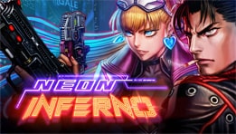 Test du jeu Neon Inferno. Un run-and-gun spectaculaire, exigeant et fun