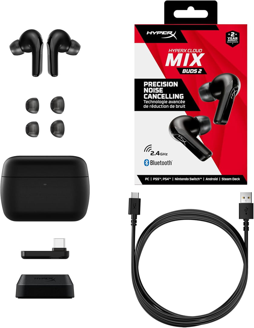 HyperX Cloud MIX Buds 2 Wireless Headphones