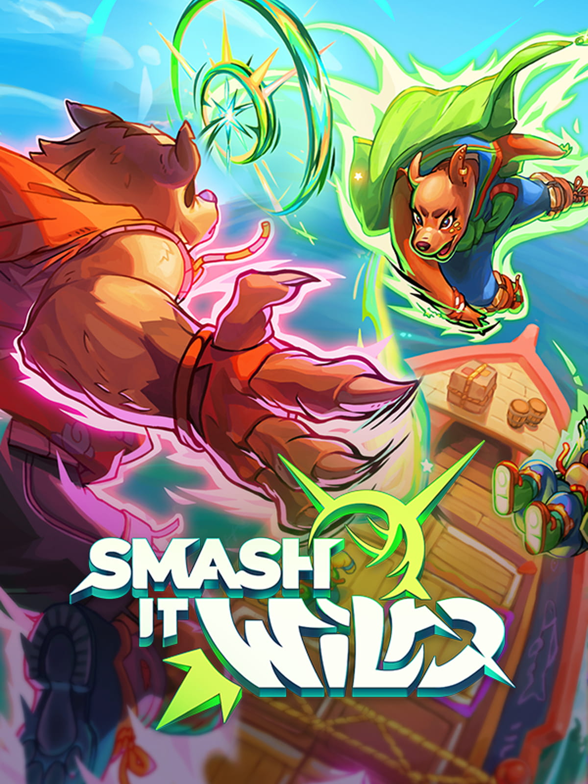Test du jeu Smash It Wild : Le sport tactique animalier qui transforme chaque match en puzzle explosif