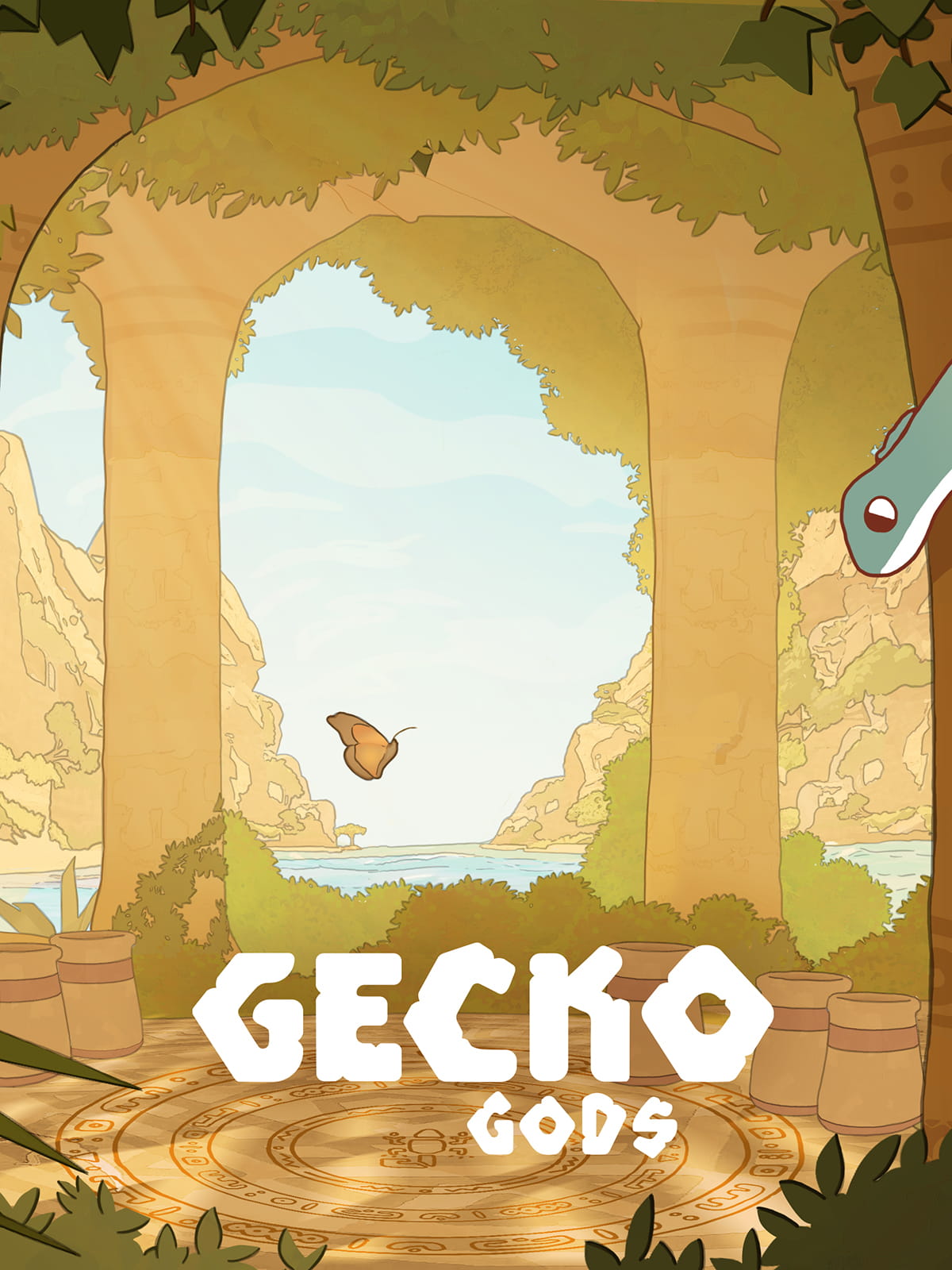 Test de Gecko Gods : Une aventure contemplative qui vous met dans la peau d'un gecko