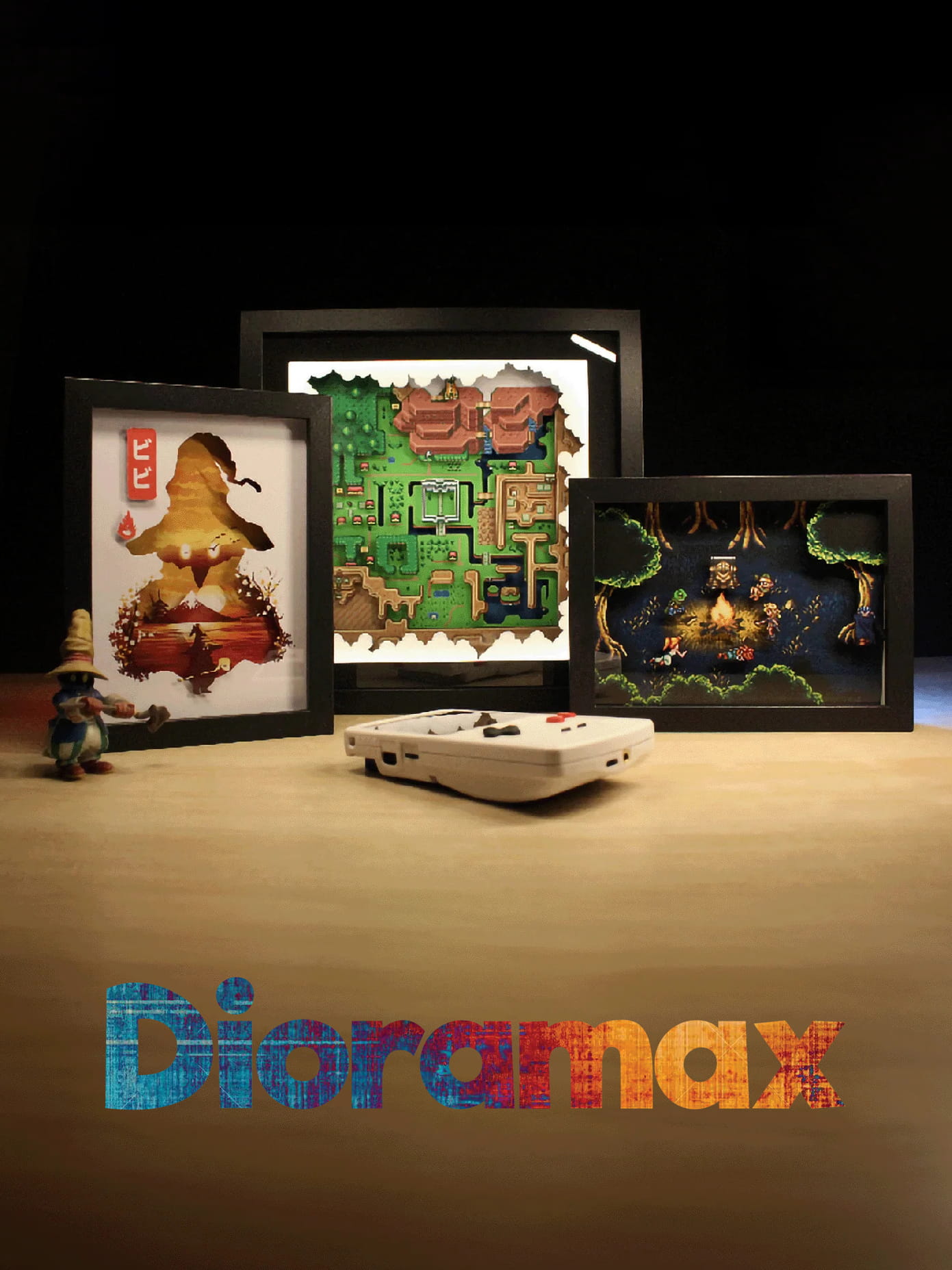Dioramax : Quand la nostalgie des jeux vidéo devient un objet d'art artisanal