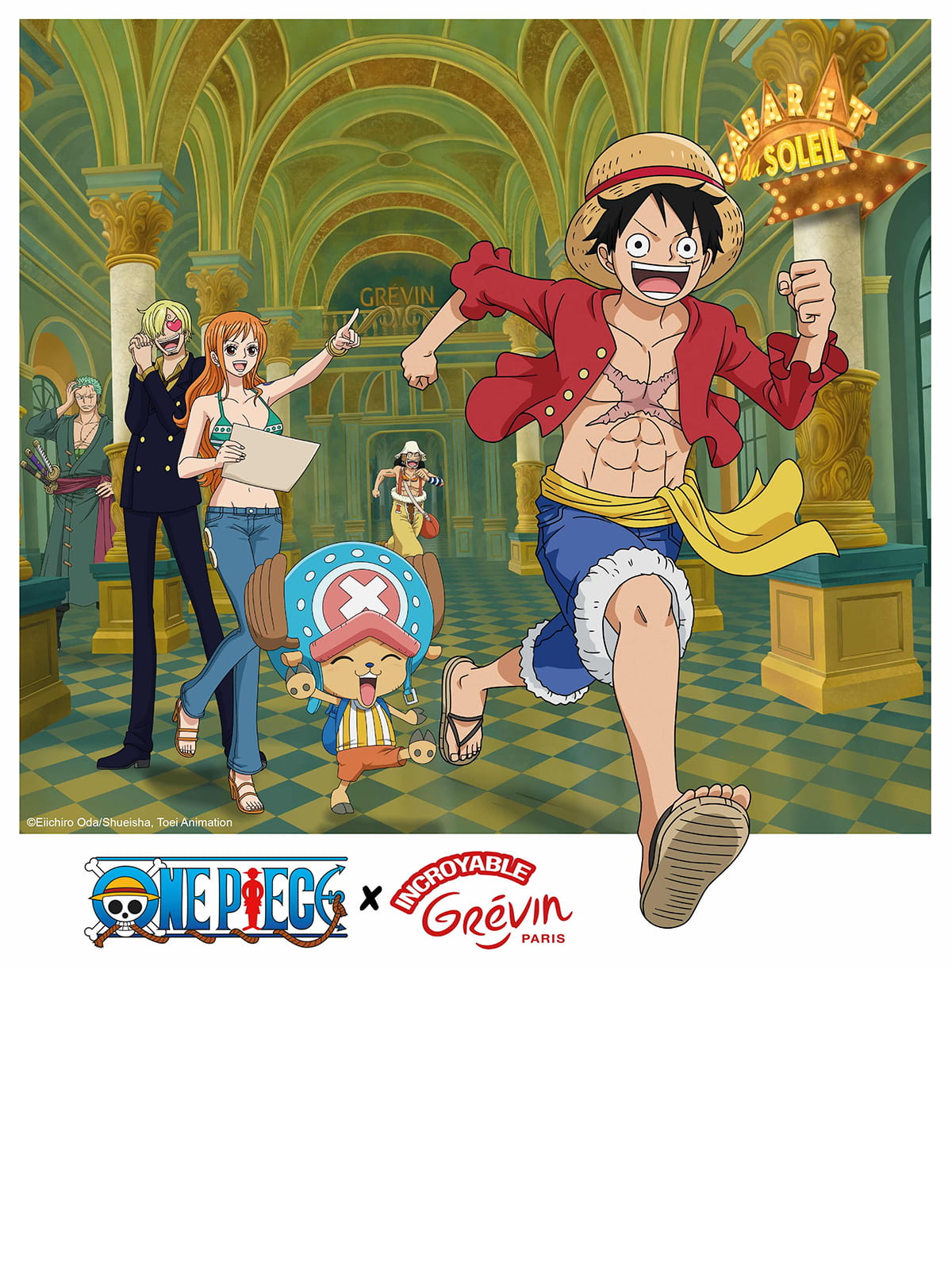 Le phénomène One Piece débarque au Musée Grévin : Luffy et son équipage investissent Paris