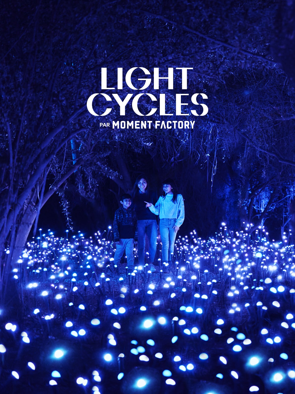 Une expérience immersive nocturne à La Villette. Light Cycles propose un parcours de lumière et de son qui évoque un jeu d'exploration avec plusieurs niveaux à découvrir