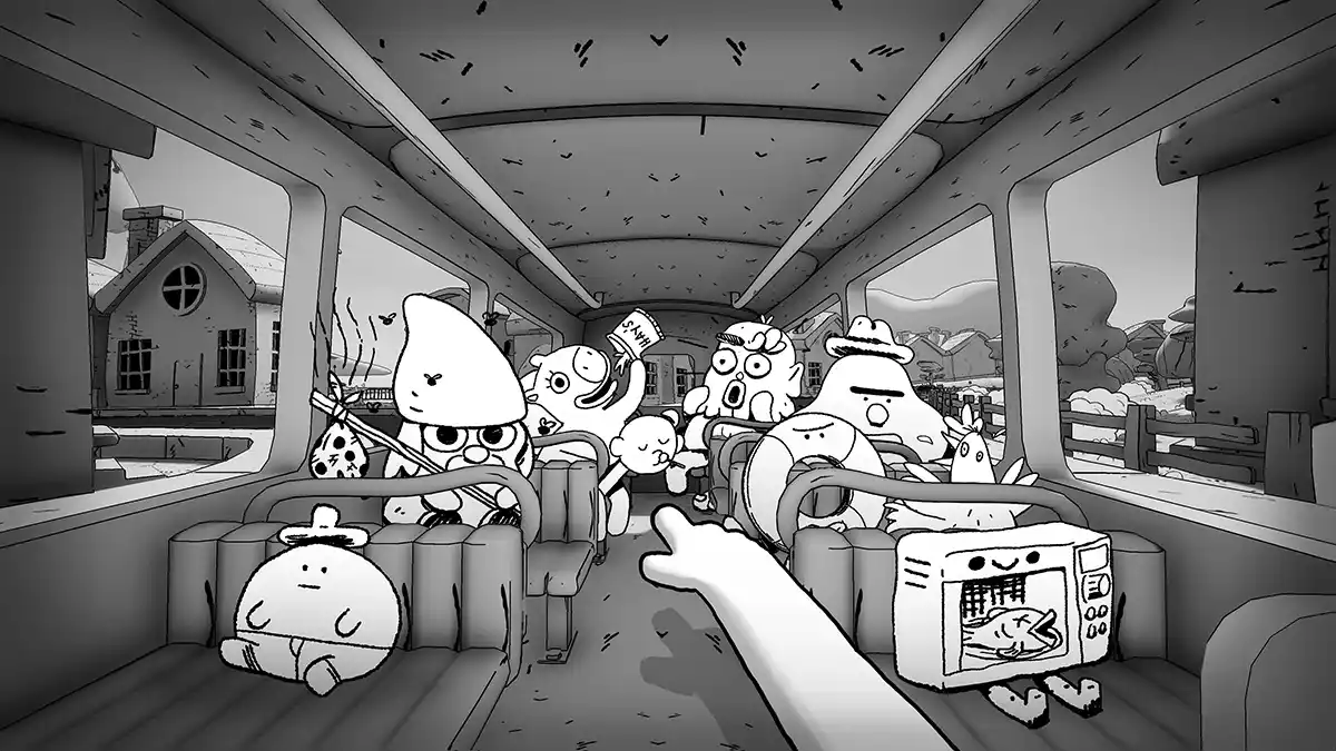 Test Thank You Bus Driver : le jeu de bus le plus déjanté de Double Fine