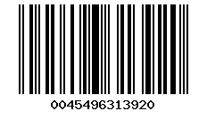 Code-barres du jeu 0045496313920