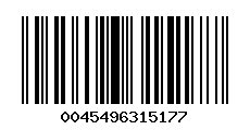 Code-barres du jeu 0045496315177