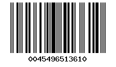 Code-barres du jeu 0045496513610