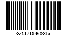 Code-barres du jeu 0711719460015