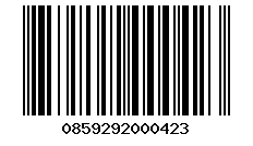 Code-barres du jeu 0859292000423