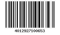 Code barre du jeu distribu&eacute; en France : 4012927100653