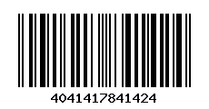 Code-barres du jeu 4041417841424