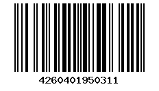 Code-barres du jeu 4260401950311