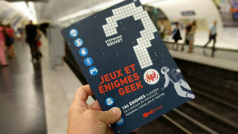 Découvrez 184 énigmes dans l'ouvrage Jeux et énigmes geek écrit par Stéphanie Bouvet