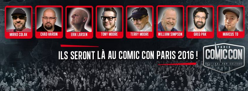 Comic Con Paris 2016 : dates, lieu, invités