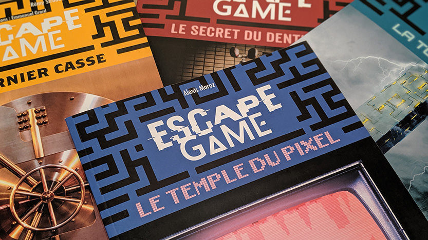 Découverte : Les livres Escape Game disponibles chez Mango