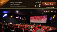 Des places de cinéma à 2,00 EUR