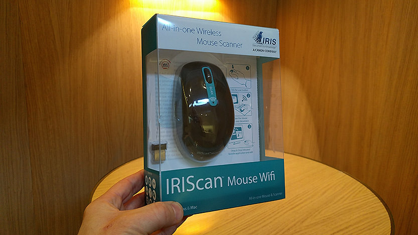 Test de la souris IRIScan Mouse Wifi qui a la possibilité de numériser en toute circonstance