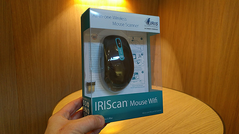 IRIScan Mouse Wifi : Une souris et un scanner au creux de la main