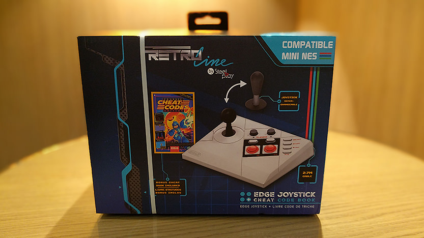 Joystick Steelplay Edge : Un stick arcade pour la Mini Nes Nintendo