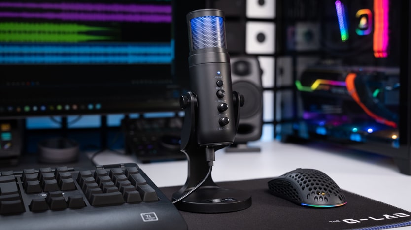 K-MIC-NATRIUM : test et avis du microphone gaming RGB de The G-Lab