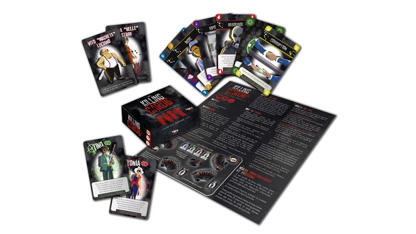 Découvrez notre avis sur le jeu de société Killing cards dans l'univers de la Mafia : un seul survivra