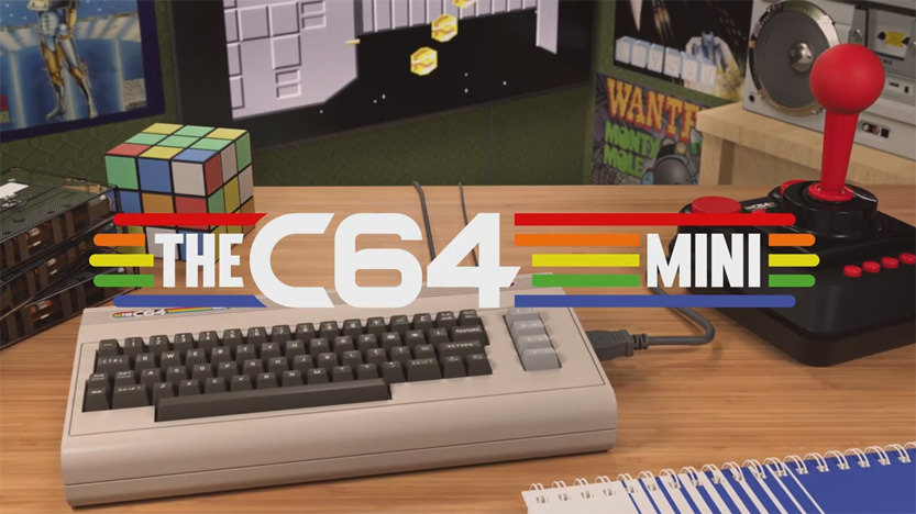 La C64 Mini : le retour du Commodore 64 en version mini avec 64 jeux