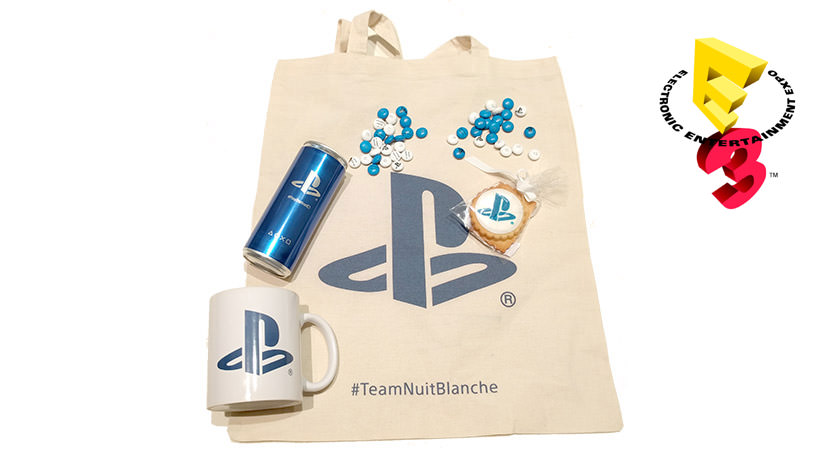 Le kit #TeamNuitBlanche pour suivre la conférence #PlayStationE3