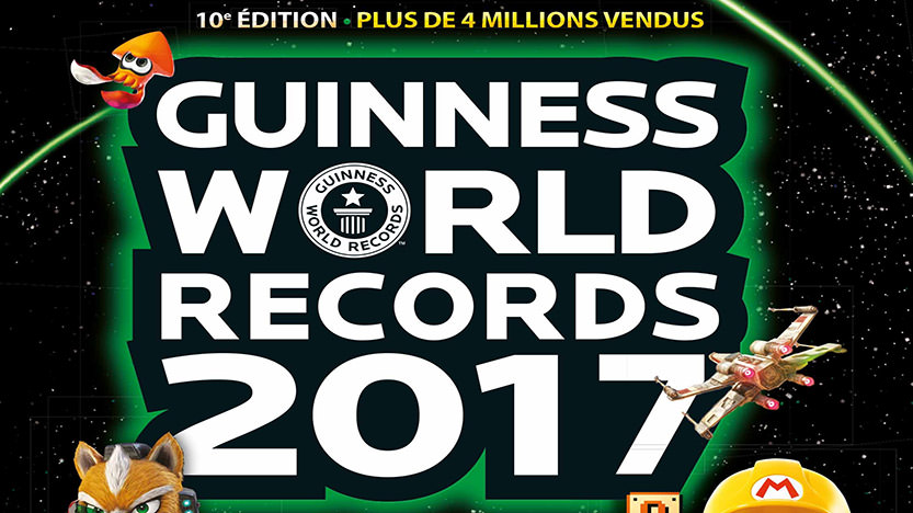 Livre Guinness des records dédiés aux jeux vidéo