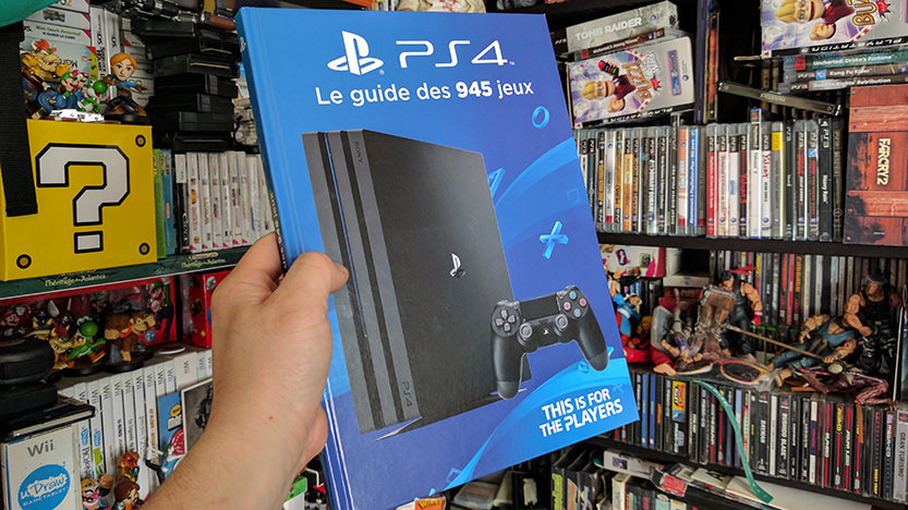 Livre PS4 : Le guide des 945 jeux