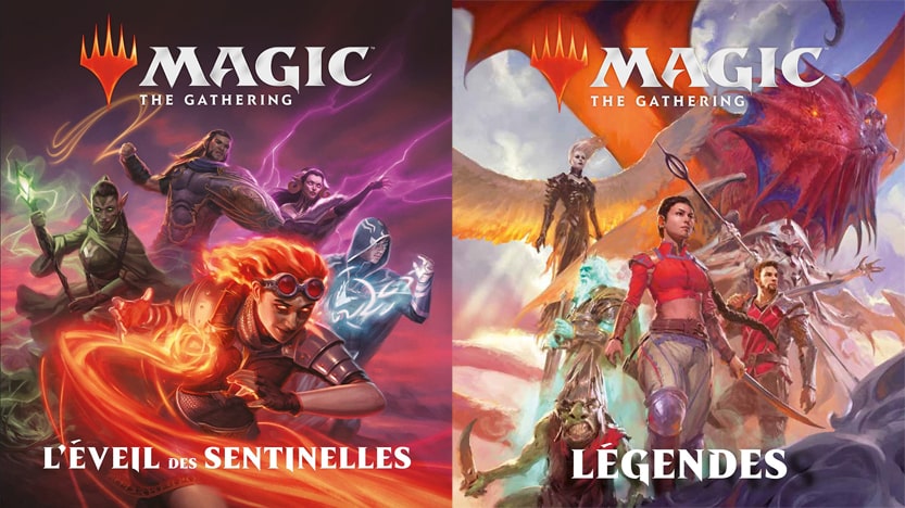 Magic: Légendes et Magic: L'éveil des sentinelles, deux ouvrages disponibles chez Larousse